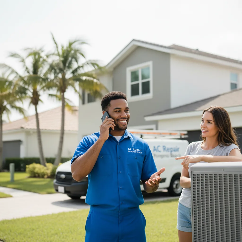 AC Repair Pompano Beach customer support in Zirconia